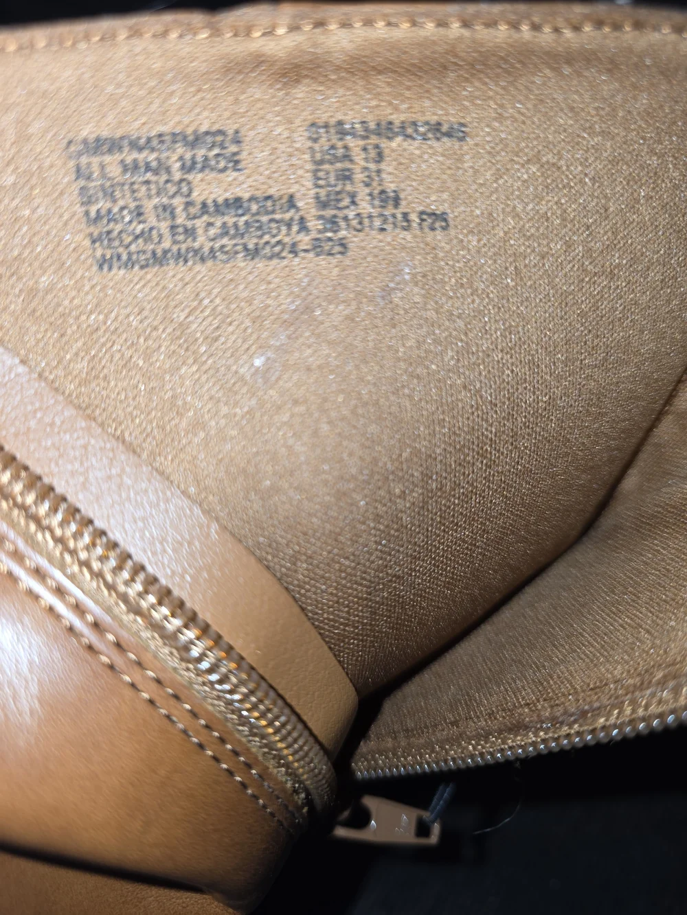 Girls Size 13 Brown Tall Faux Leather Riding Boots Youth Western Wonder Nation